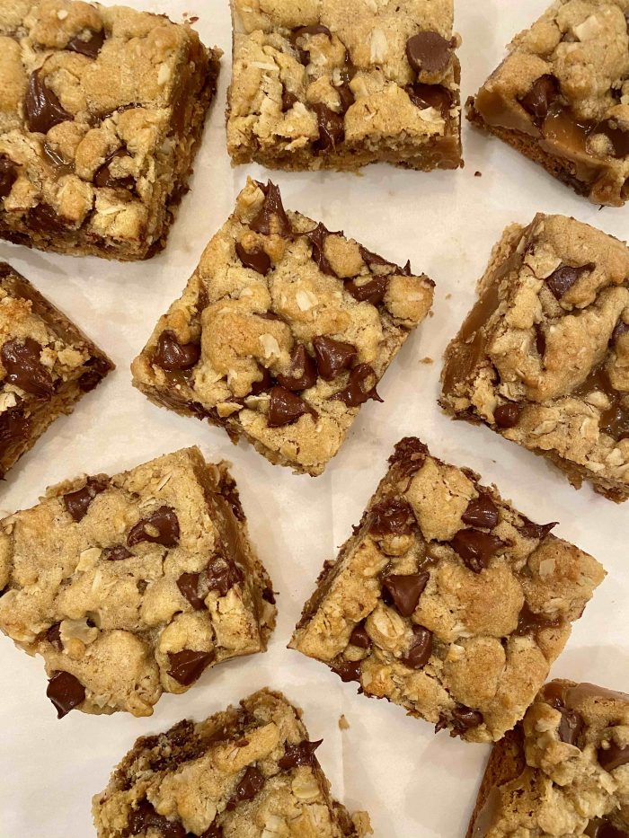 Gooey Chocolate Oatmeal Bar
