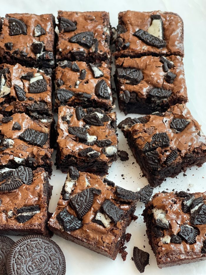 Fudgy Oreo Brownie