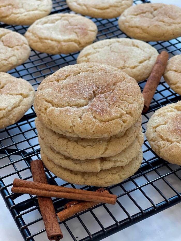 Chewy Snickerdoodle Cookie